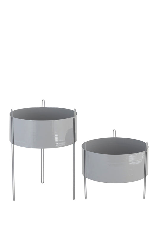 IRIS METAL FLAT SURFACE PLANTER