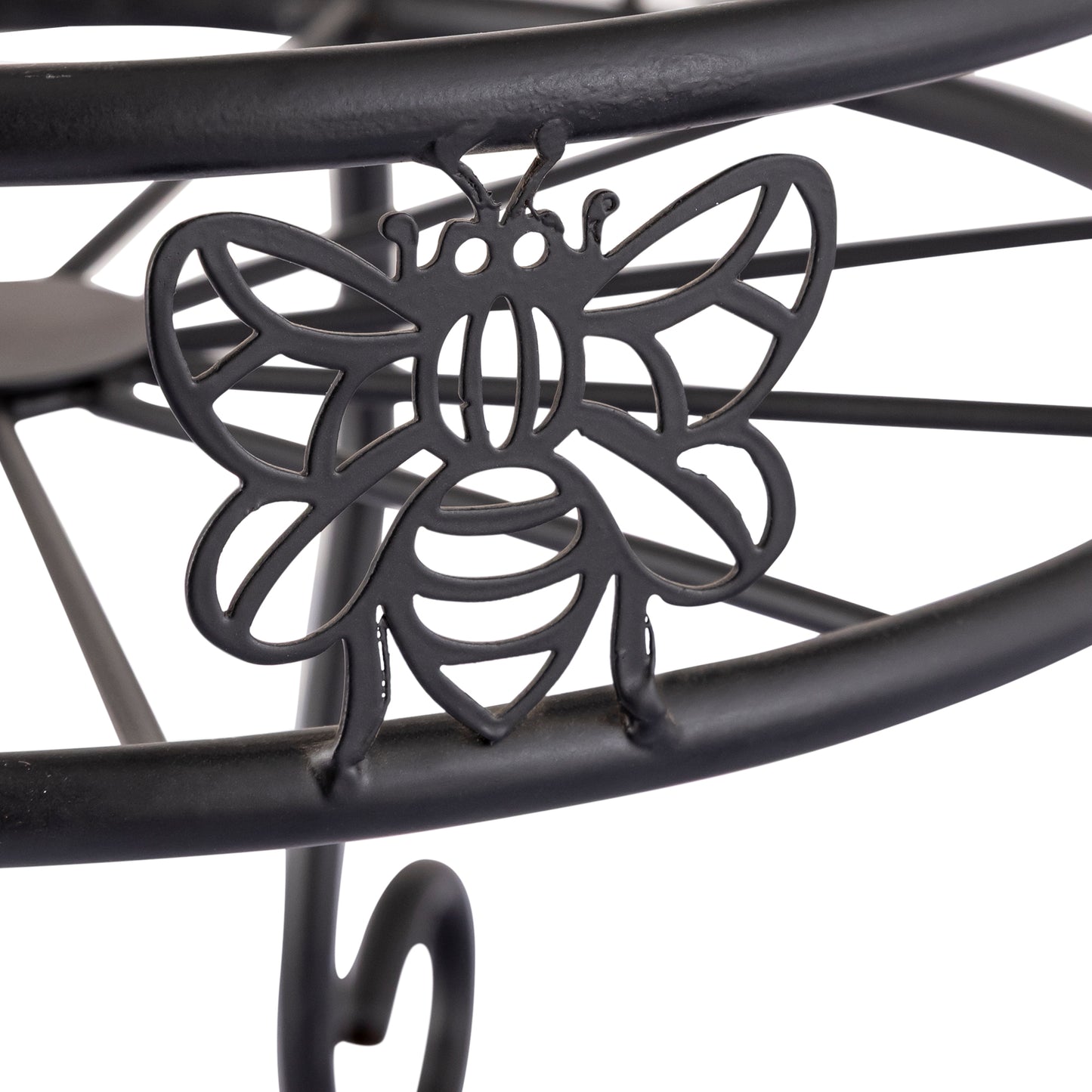 Bumblebee Metal Black Plant Stand