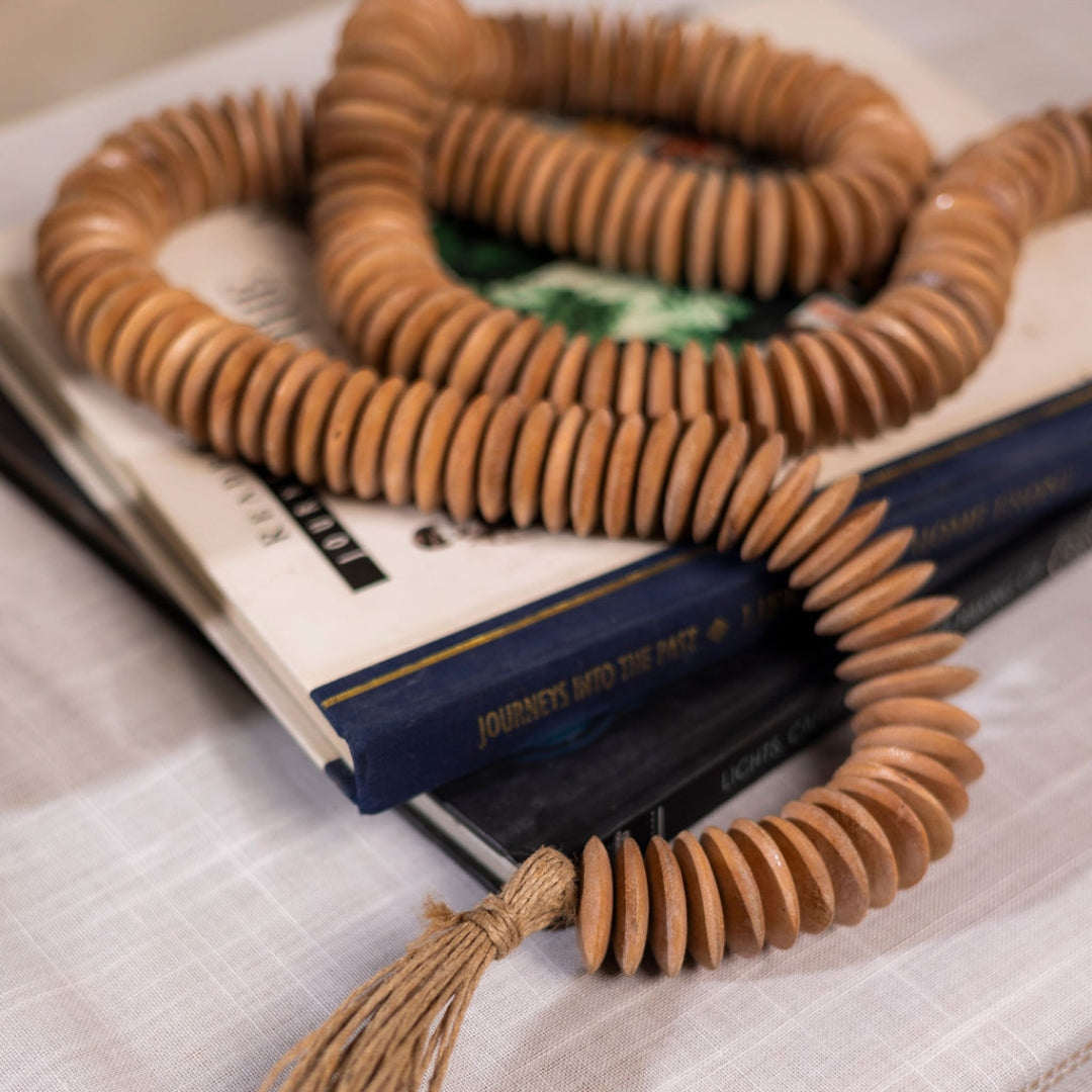 Rondelle Bead Garland Decor Object