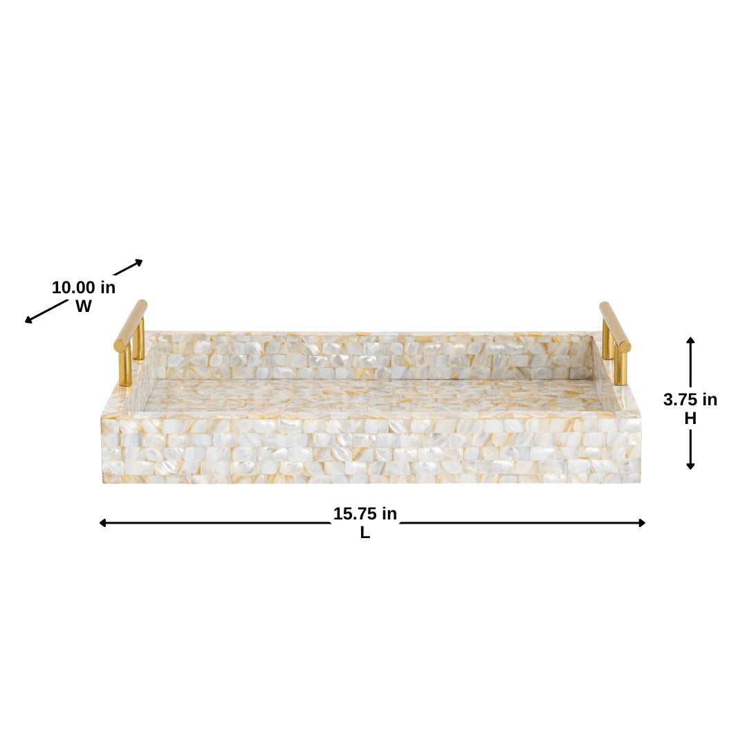 MOP Multi-Tone Bone Tray