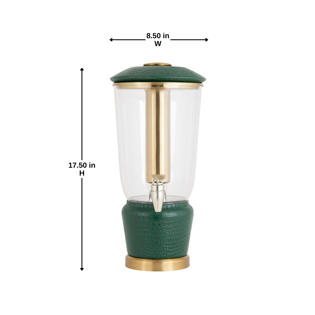 VERDURA LUXE Beverage Dispenser - Emerald Edition