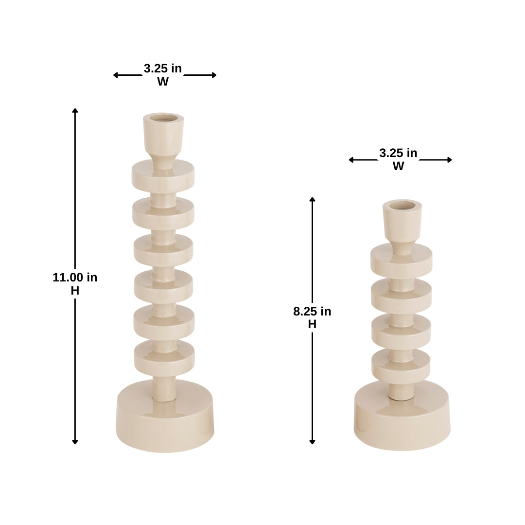 Arista Geo Candle Holder - Set of 2