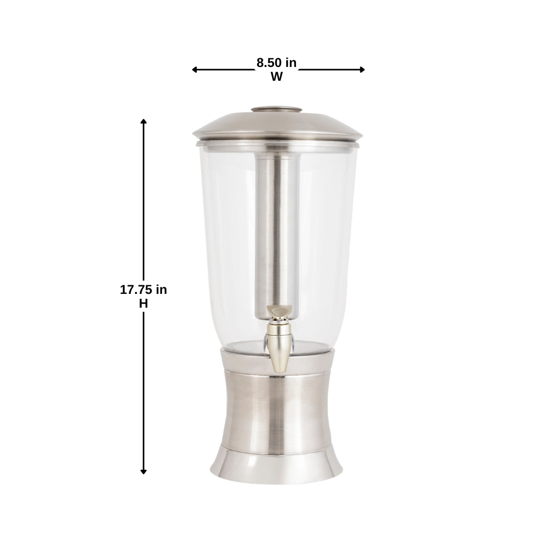 HYDRIO Beverage Dispenser - Silver