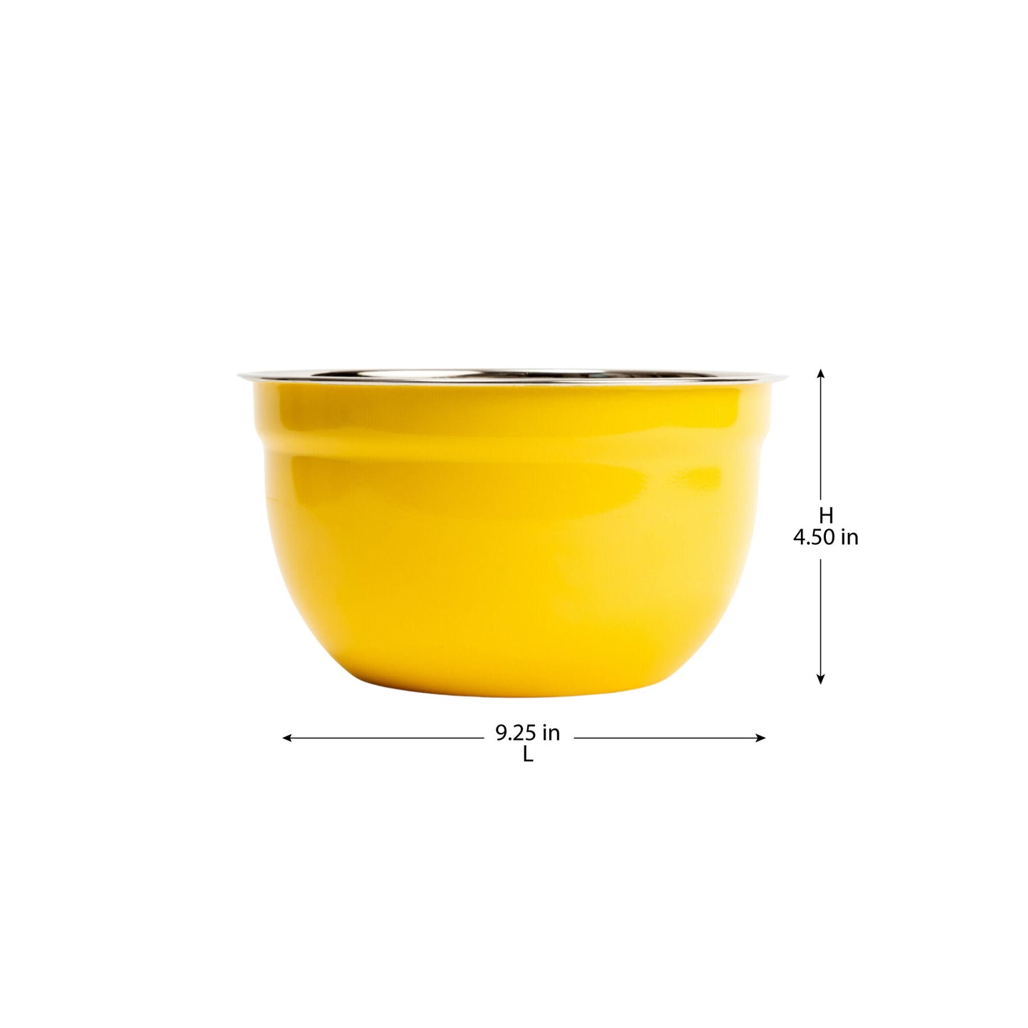 CUENCO STEEL BOWL - Yellow