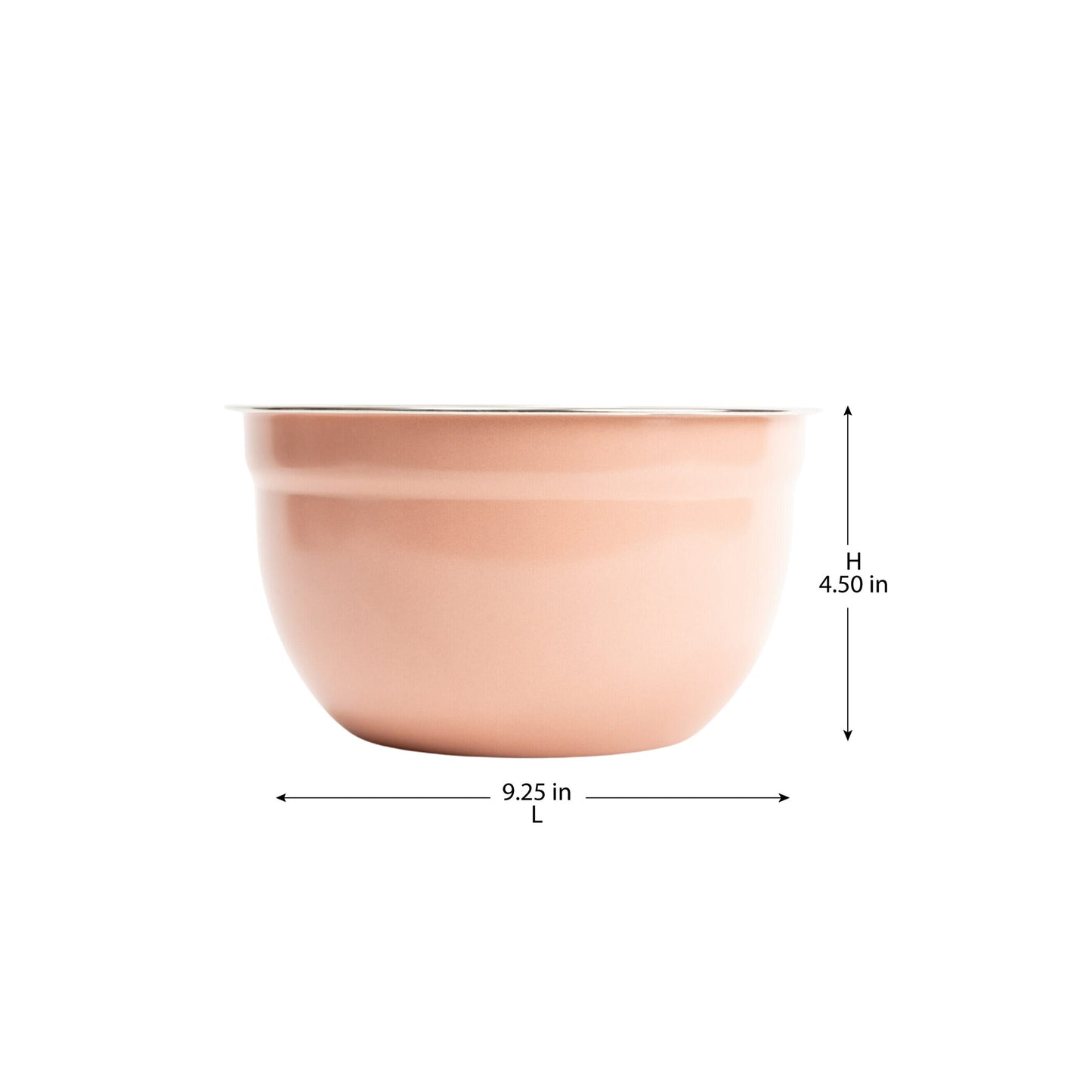 CUENCO STEEL BOWL - Nude