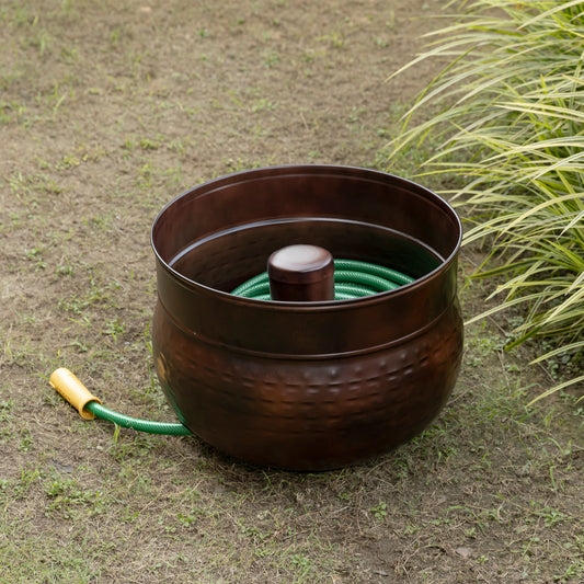Hola Antique Metal Hose Pot