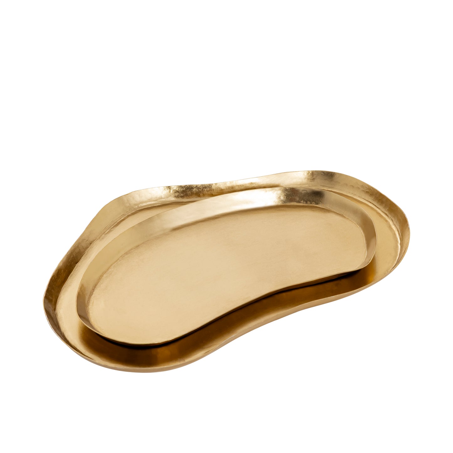 Gold Uneven Shaped Trays