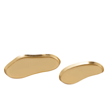Gold Uneven Shaped Trays