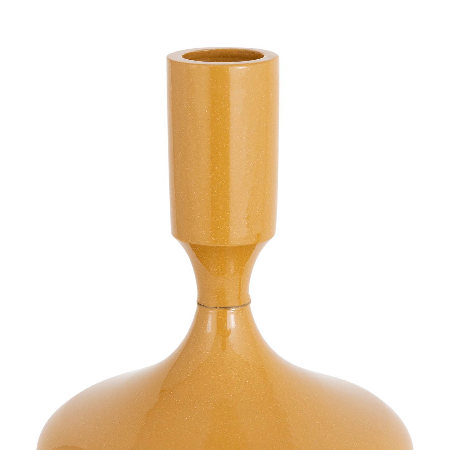 Solis Amber Sculpt Candle Holder - Set of 2