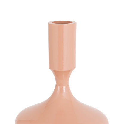 Solace Blush Sculpt Candle Holder - Set of 2