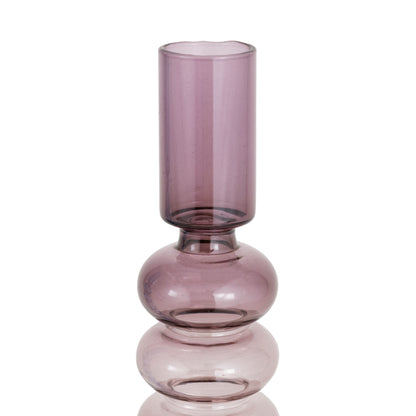 Lumea Bubble Glass Candle Holders - Set of 2