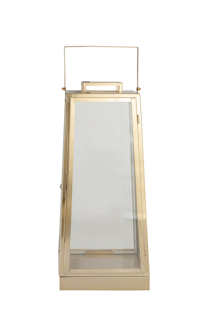 GLOW GOLD (HT) GOLD METAL LANTERN