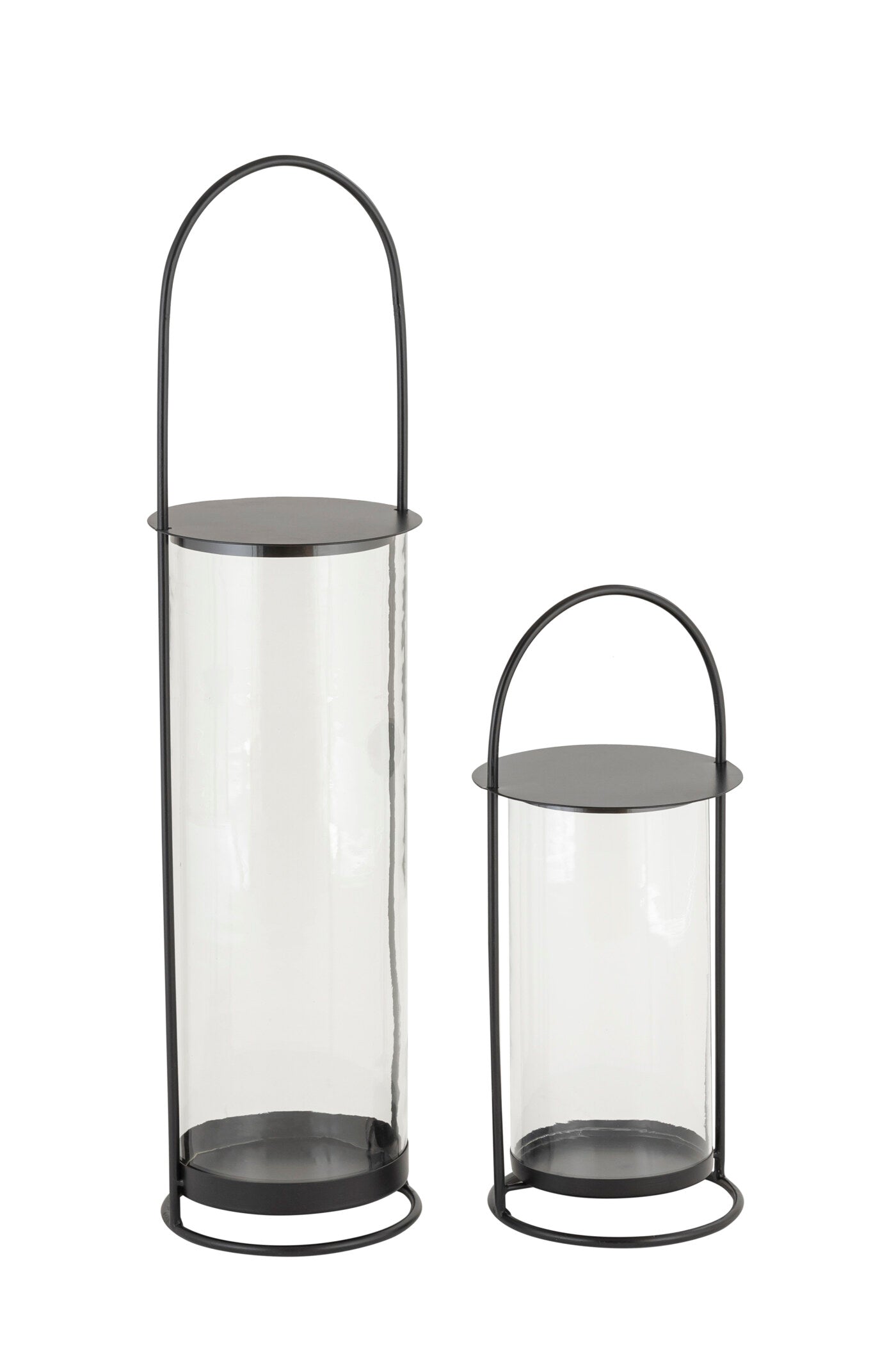 BEACON (ht) BLACK METAL LANTERN