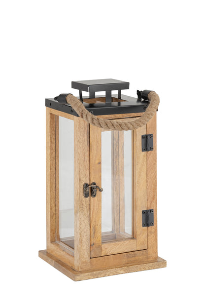 WATCHMAN WOOD METAL LANTERN