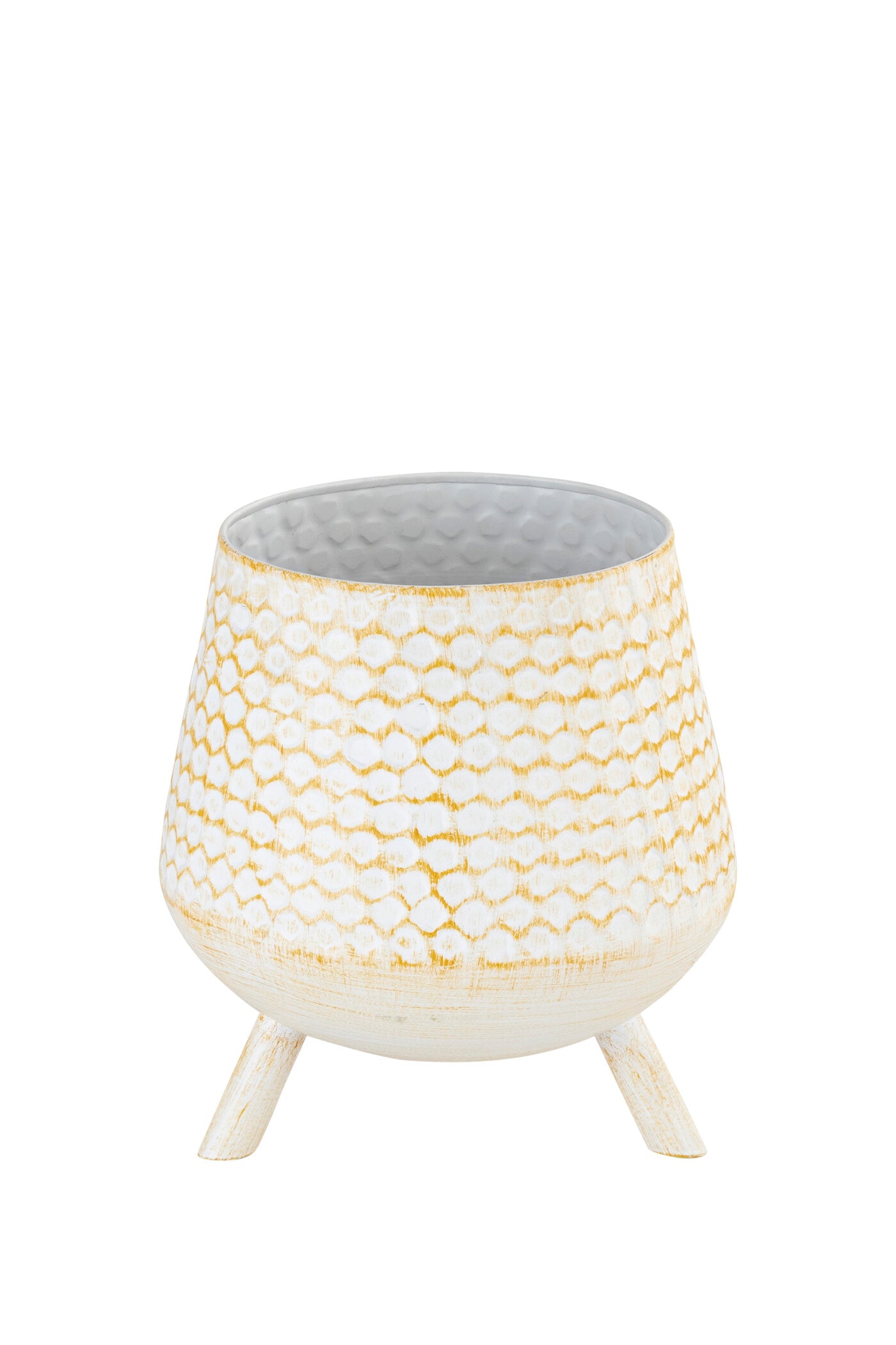 ARGYLE ANTIQUE IRON METAL PLANTER