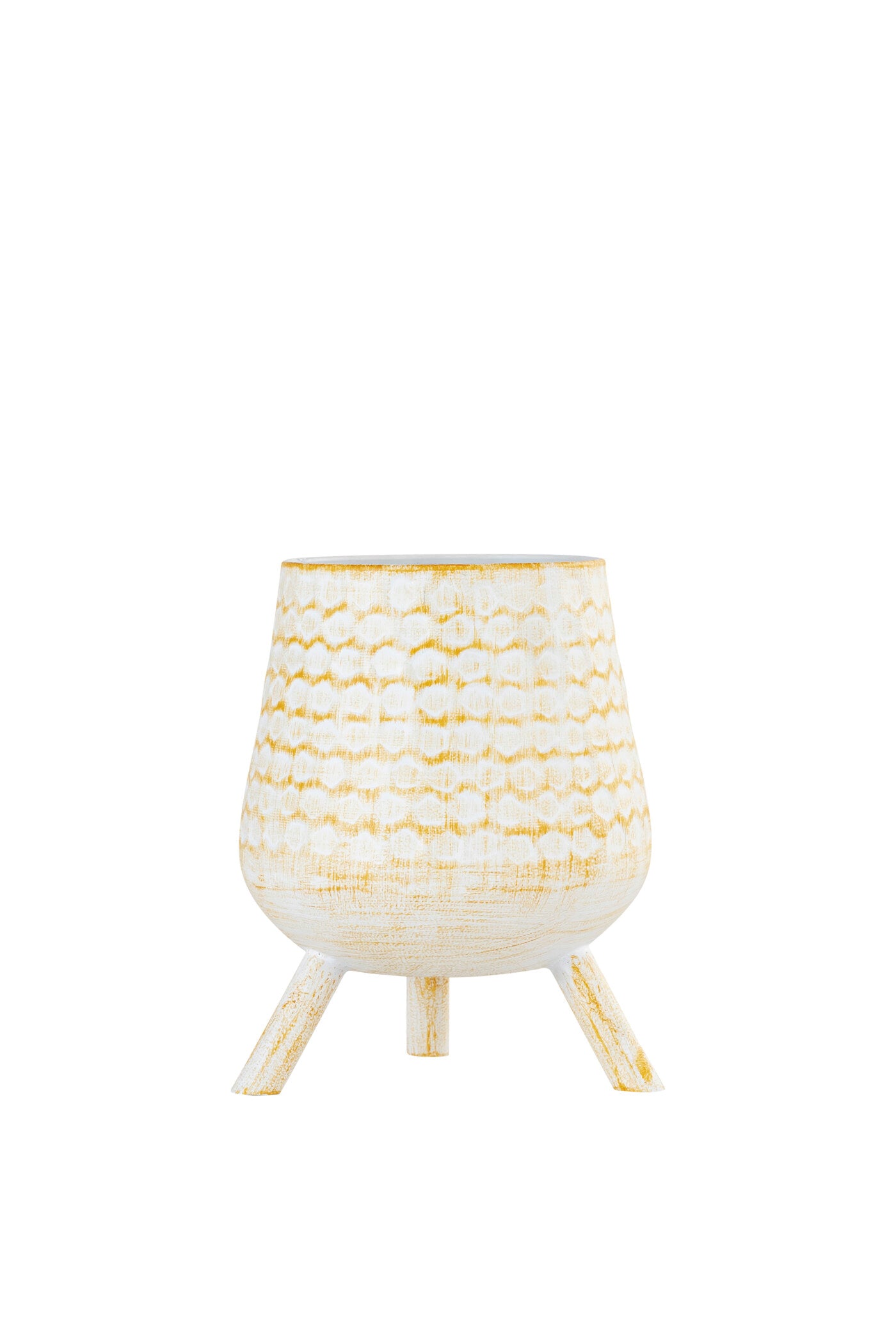 ARGYLE ANTIQUE IRON METAL PLANTER