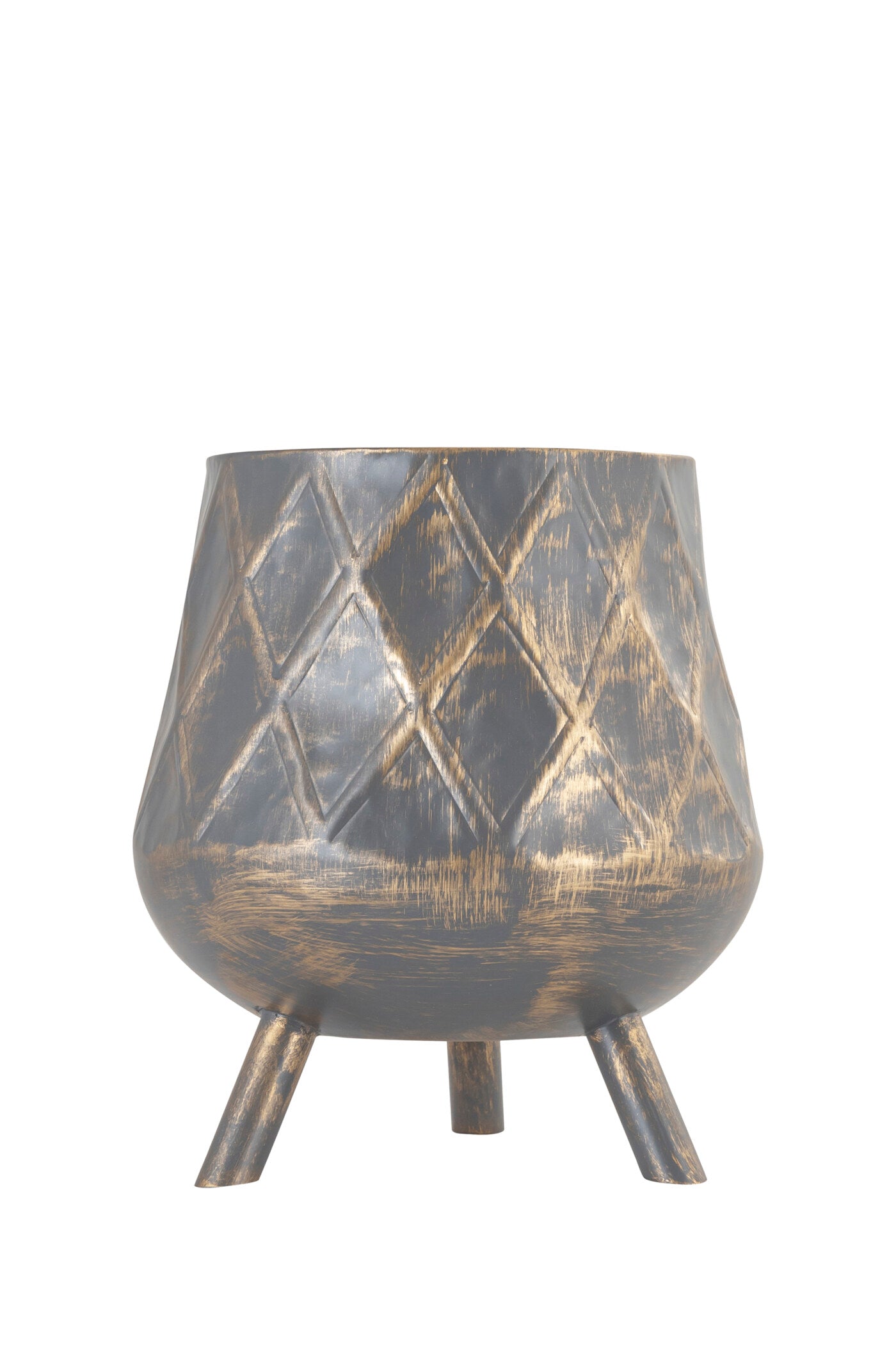 ARGYLE ANTIQUE IRON METAL PLANTER