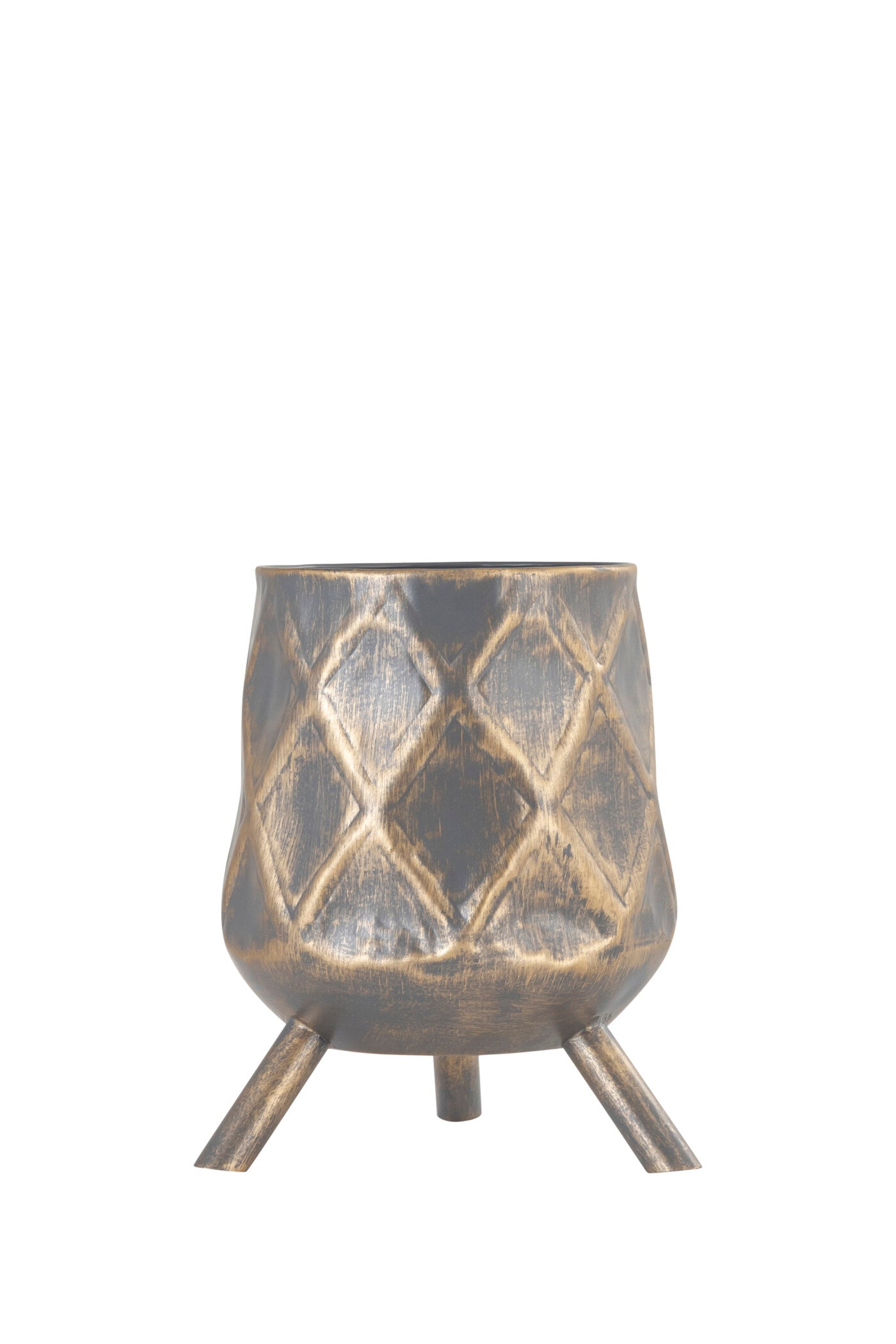 ARGYLE ANTIQUE IRON METAL PLANTER