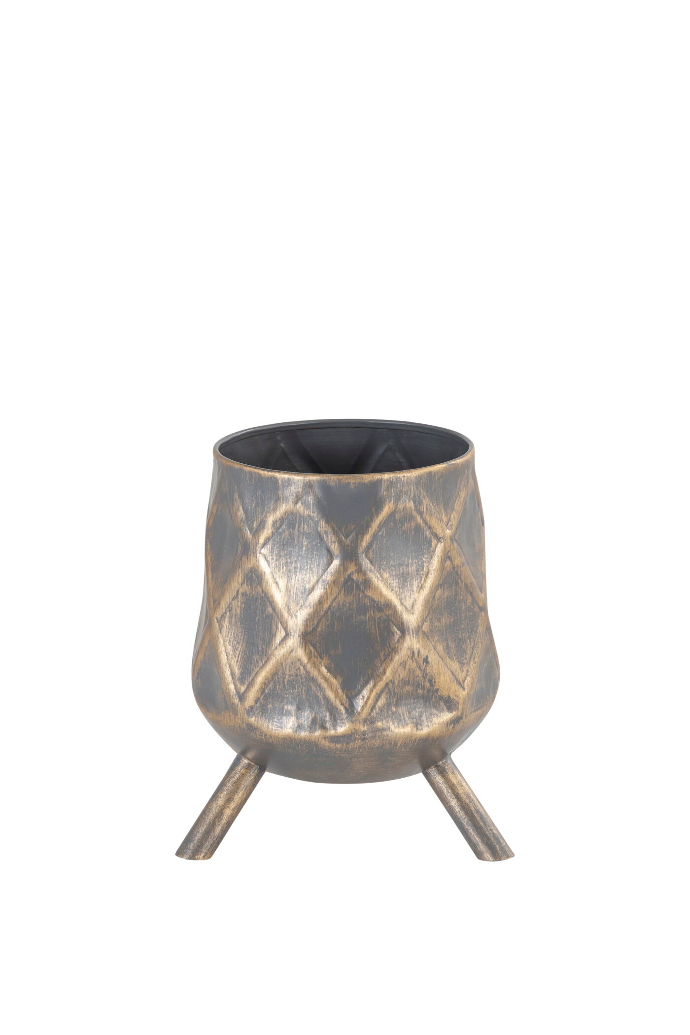 ARGYLE ANTIQUE IRON METAL PLANTER