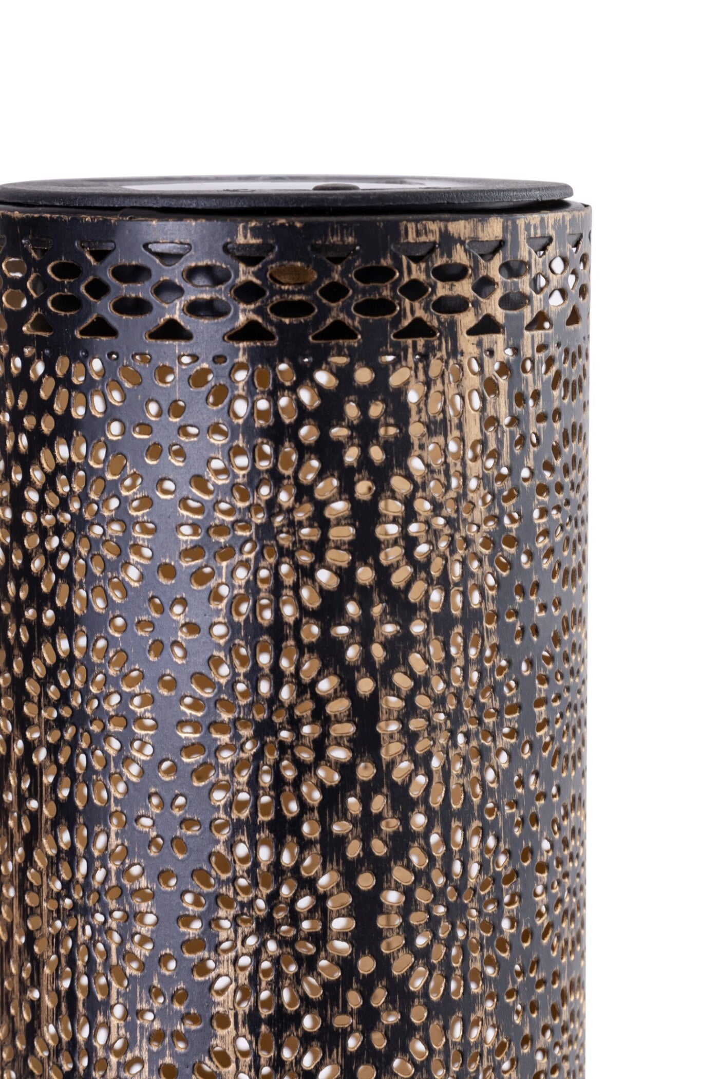 SOLAR TIKI BLACK COPPER METAL TORCH (set of 2)