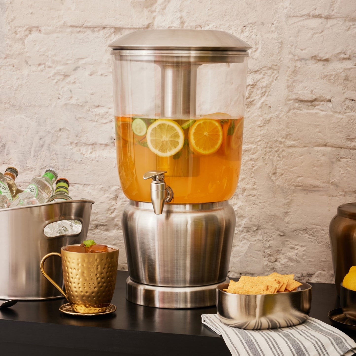 BOISSON Beverage Dispenser - Silver