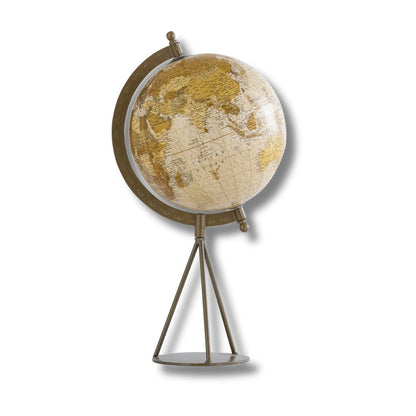 Earth Blue Globe Decor Object