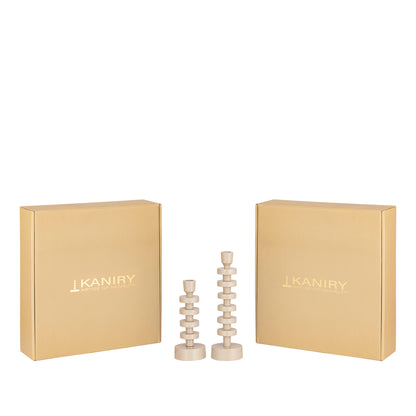 Arista Geo Candle Holder - Set of 2