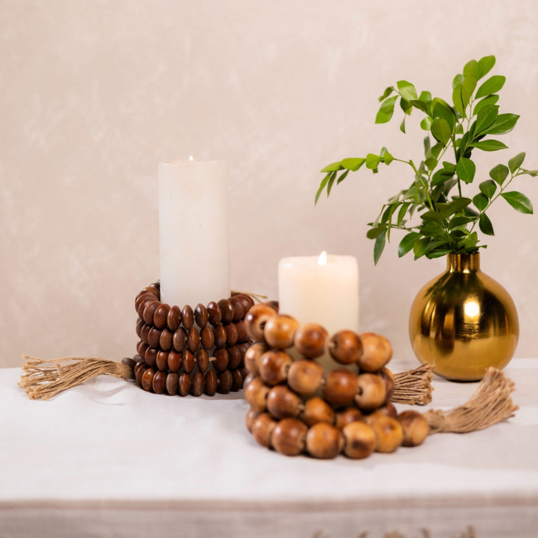 Sphere Bead Garland Decor Object