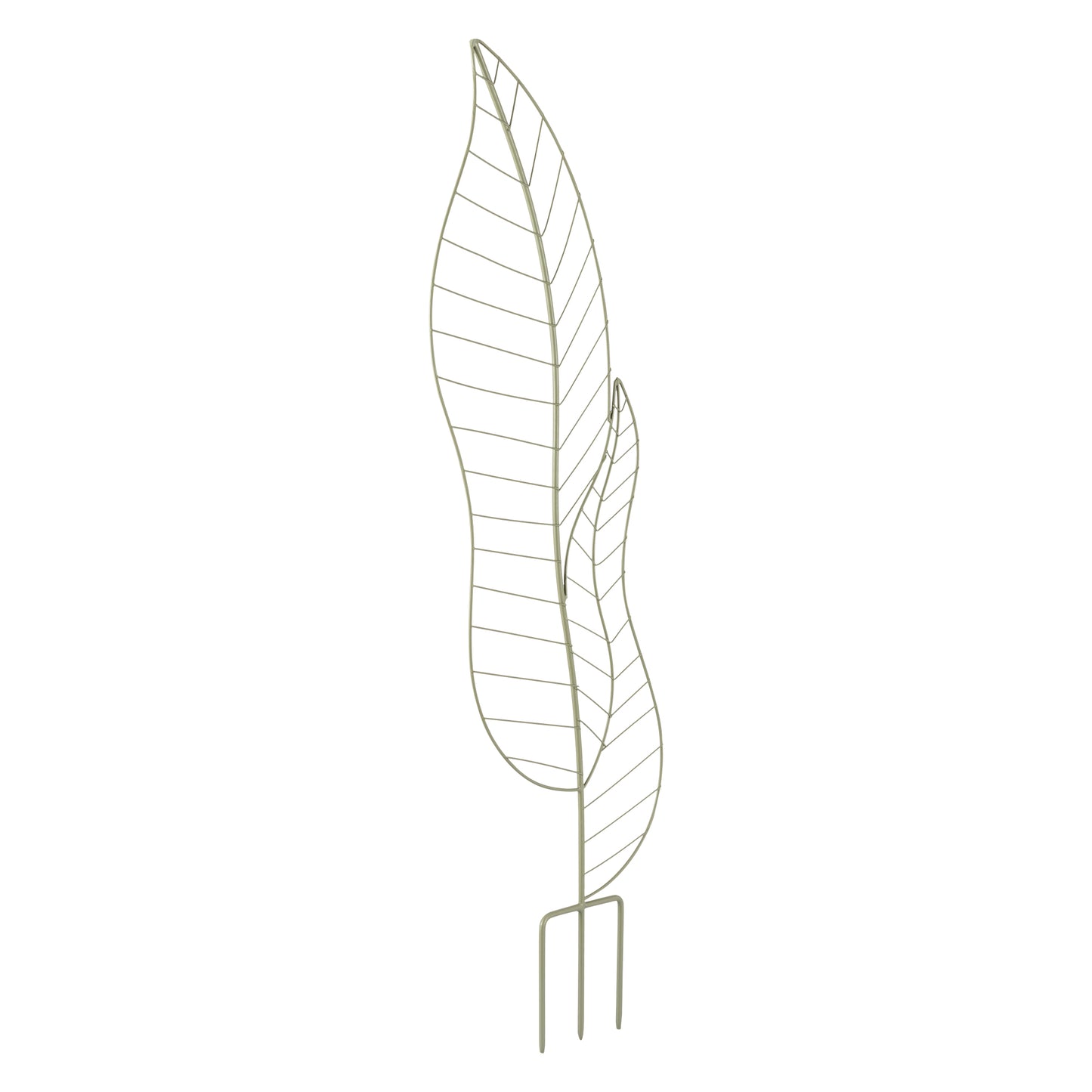 Leaf Metal Plant Supporter - Set of 3