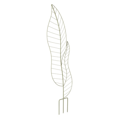 Leaf Metal Plant Supporter - Set of 3