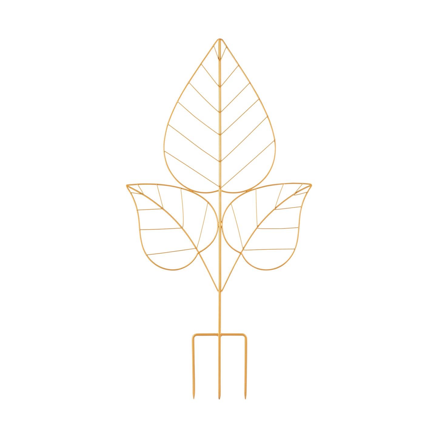 Leaf Metal Plant Supporter - Set of 3