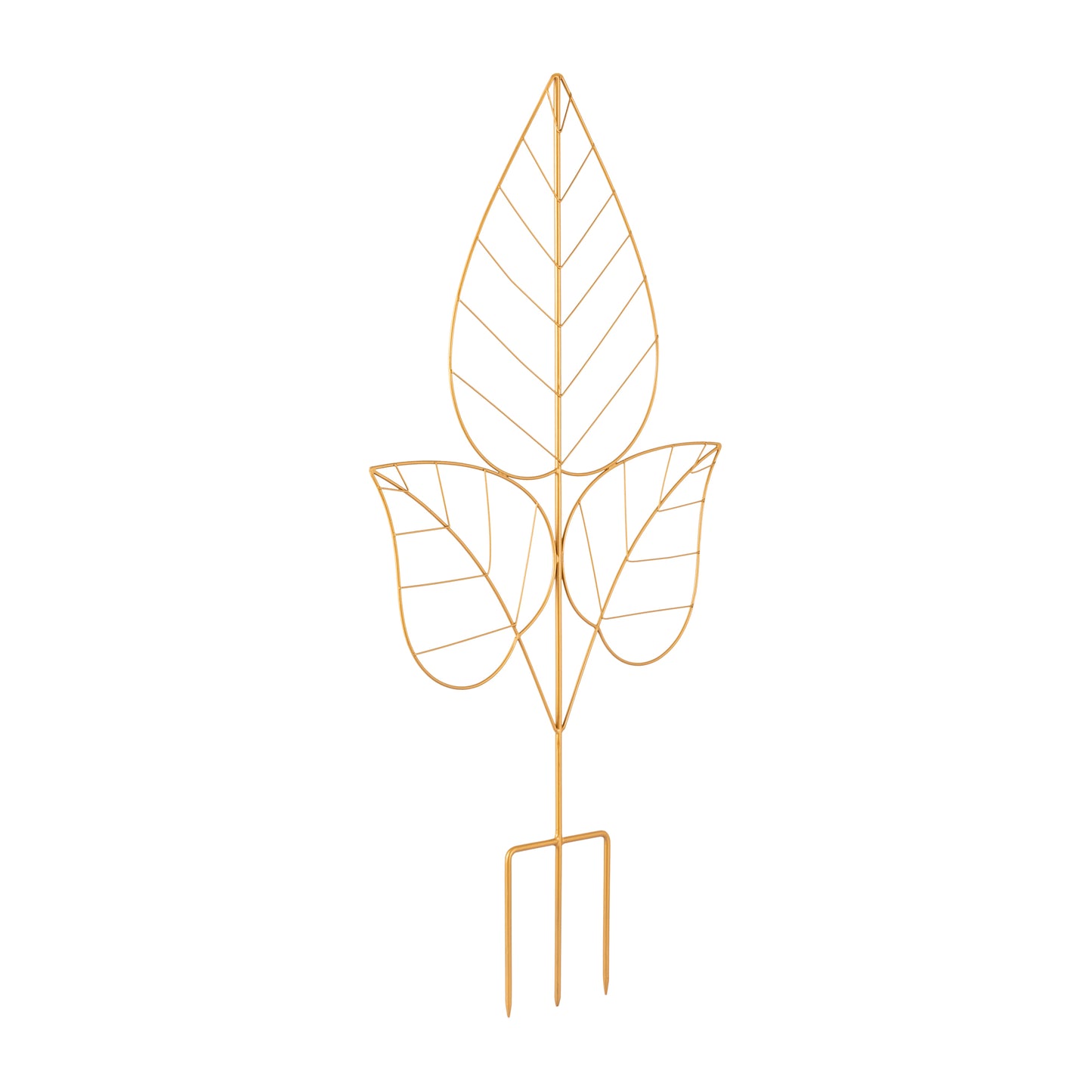 Leaf Metal Plant Supporter - Set of 3