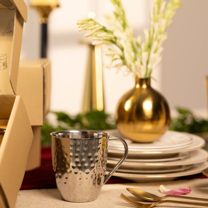 DOUBLE WALL KHACHCHAR MUGS SET OF 2