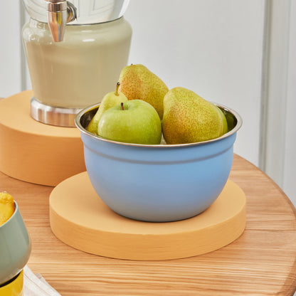 CUENCO STEEL BOWL - Blue