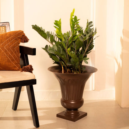 ROMAN CUP METAL PLANTER