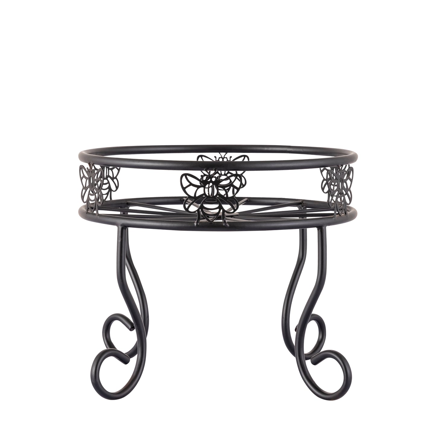 Bumblebee Metal Black Plant Stand