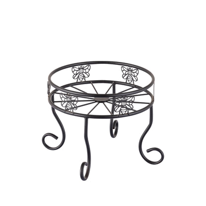 Bumblebee Metal Black Plant Stand