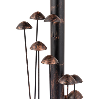 Shroom Metal Antique Accent Table