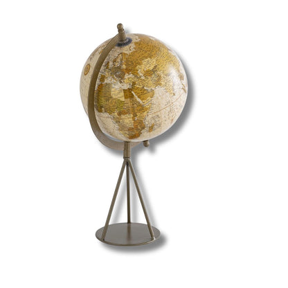 Earth Blue Globe Decor Object