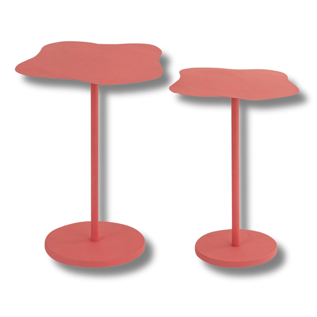 Uneven Shape Set of 2 Tables