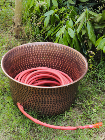 Hammered Hose Pot