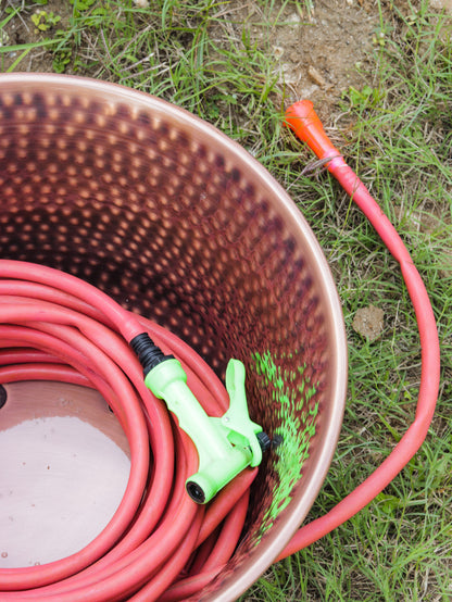 Hammered Hose Pot