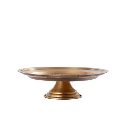 Dorris Antique Gold Platter Stand
