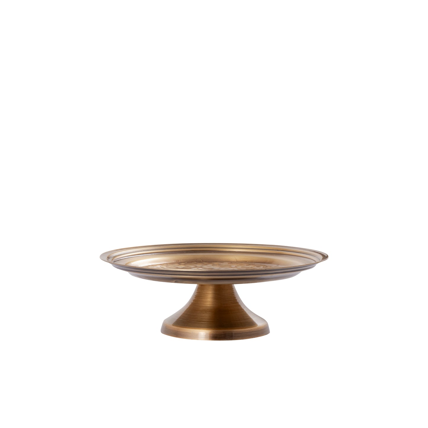 Dorris Antique Gold Platter Stand