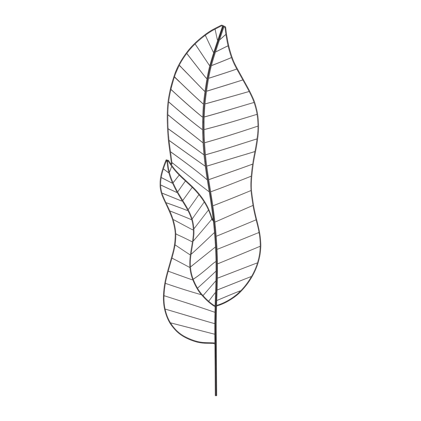 Leaf Metal Plant Supporter - Set of 3