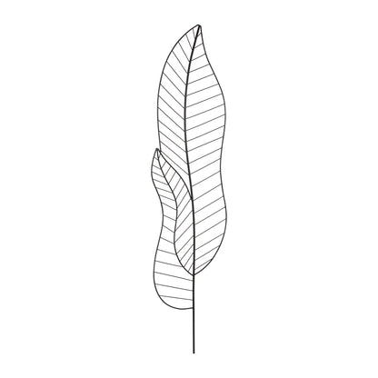 Leaf Metal Plant Supporter - Set of 3
