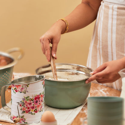 CUENCO STEEL BOWL - Green