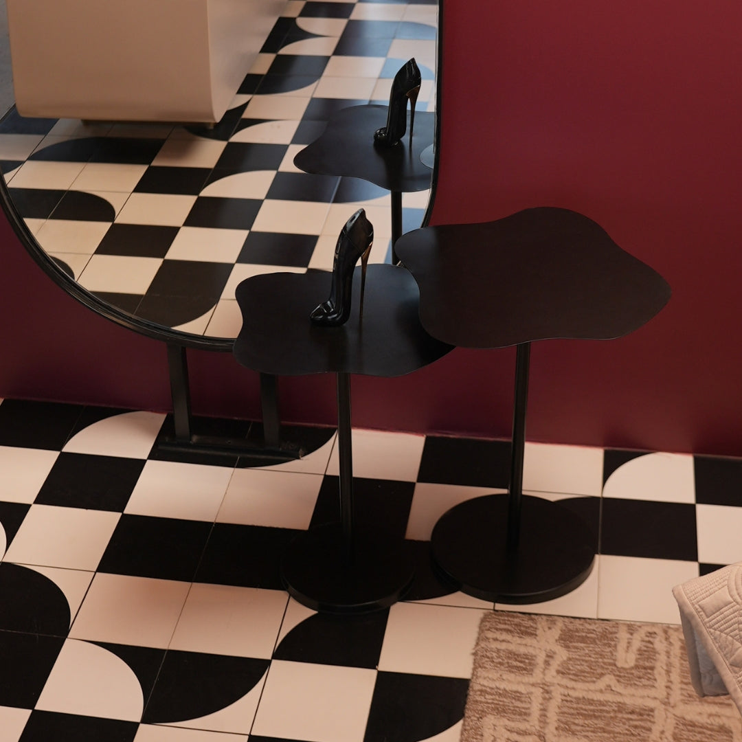 Uneven Shape Set of 2 Tables