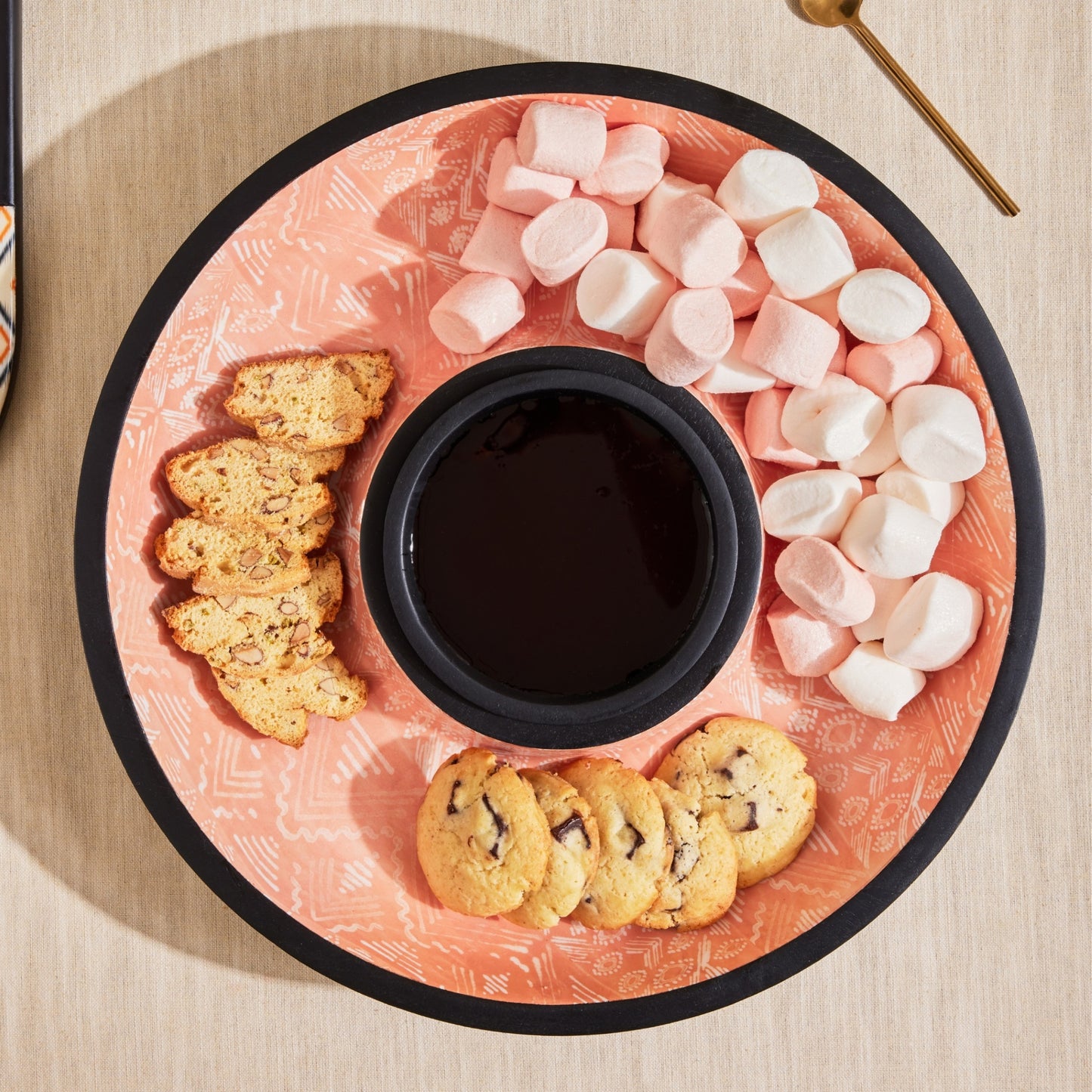 Patina Chip n Dip Bowl Amber
