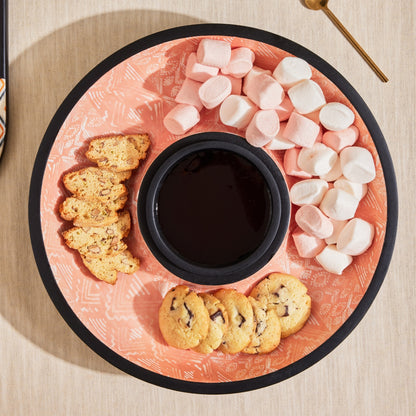 Patina Chip n Dip Bowl Amber
